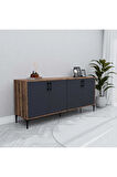 Mezza 1662 Ares Modern Konsol 180 Cm Hat - Antrasit