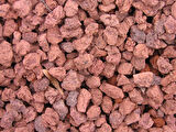 Kırmızı Pomza Taşı 8-16 Mm 1 KG Volkanik Cürüf Ponza Lav Kırığı