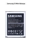Samsung S3 Mini Telefonlarla Uyumlu Batarya 1500 mAh