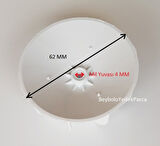 SİNBO Pervane Saç Kurutma Pervanesi 9 Kanat Çap 62 MM Mil Yuvası