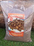 Kırmızı Pomza Taşı 0-5 mm 25 kg Volkanik Cürüf Ponza Lav Kırığı