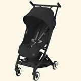 Cybex Libelle 2024 Magic Black, Dünya’nın Küçük Katlanan Kabin Boy Bebek Arabası (çanta dahil)