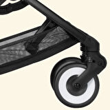 Cybex Libelle 2024 Magic Black, Dünya’nın Küçük Katlanan Kabin Boy Bebek Arabası (çanta dahil)