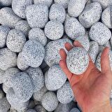 Benekli Dolomit Taş 15 Kg 6-10 Cm Bahçe Dere Taşı Çakıl Taşı