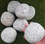 Benekli Dolomit Taş 3 Kg 6-10 Cm Bahçe Dere Taşı Çakıl Taşı