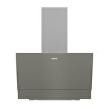 Altus 2'li Gri Cam Ankastre Set 510 G Davlumbaz - 189 Dg Woklu Cam Ocak