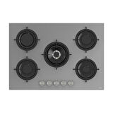 Ferre 2'li Gri Cam Ankastre Set Qms63cpr Flowart Turbo - Rs038 Woklu Ocak