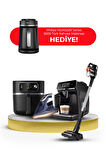 5 Parça Premium Çeyiz Seti 2 (DST8050-EP2231-HD9880-XC7040)-hda150/61 Türk Kahvesi Makinesi Hediye
