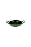 Cam Kapaklı 3'li Yeşil Sahan Seti (16 Cm - 20 Cm-24cm)