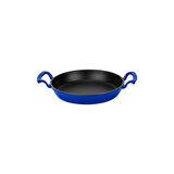 Cam Kapaklı 3'li Mavi Sahan Seti (16 Cm - 20 Cm-24cm)