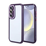 Samsung Galaxy S24 Kılıf Kamera Korumalı Renkli Kenar ve Çerçeve Tasarımlı  Vitamin Kapak