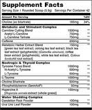 Universal Animal Cuts Ripped  Powder Fat Burner Zayıflama+Kilo verme (Toz Formu) Blue İce Pop