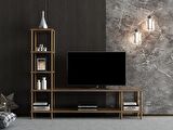 MOBİLYA GEZEGENİ OLES  TV ÜNİTESİ  150  CM SONOMO-AHŞAP