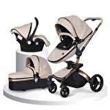 Huggy Egg 6 in 1 Çift Yönlü Travel Sistem Bebek Arabası