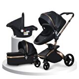 Huggy Egg 6 in 1 Çift Yönlü Travel Sistem Bebek Arabası