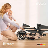 Huggy Evoc 5 İn 1 Travel Bebek Arabası Siyah