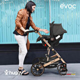 Huggy Evoc 5 İn 1 Travel Bebek Arabası Siyah