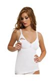 Kadın Beyaz Emzirme Atleti 3050