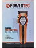 Powertec TR- 6900 Profesyonel USB Type- C Şarj Girişli Saç Tıraş Makinesi