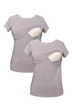 LuvmaBelly MYRA2503_2503 Emzirme tshirt seti