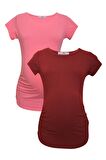 LuvmaBelly MYRA2016_2013 Hamile tshirt seti