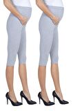 LuvmaBelly MYRA8003_8010 Beli Ayarlanabilir Hamile Tayt
