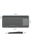 Onda Oliver Book A1 10.1" Uyumlu Bluetooth Şarjlı Büyük Boy Standlı TouchPad'li Klavye