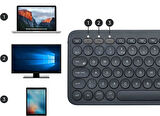 Apple iPad Mini 7 2024 8.3" Uyumlu Kablosuz Bluetooth Pilli Türkçe Q Klavye - Siyah