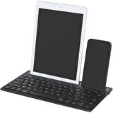 Doogee T10W 10.1" Uyumlu Kablosuz Bluetooth Şarjlı Standlı Klavye - Gri