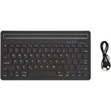 Inovio Evo Tab 7 Pro 7" Uyumlu Kablosuz Bluetooth Şarjlı Standlı Klavye - Gri