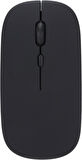 Chuwi Hi 10 Max 13" Uyumlu Kablosuz Bluetooth Pilli Optik Mouse - Siyah