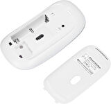 Technopc Ultrapad TM-T10EM 10.1" Uyumlu Kablosuz Bluetooth Pilli Optik Mouse - Beyaz