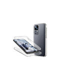 Xiaomi 12T Pro Uyumlu 360° Ön Arka Tam Koruyucu Şeffaf Silikon Full Body Kılıf