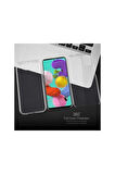 Samsung Galaxy M31s Sm-M317F Uyumlu 360° Ön Arka Tam Koruyucu Şeffaf Silikon Full Body Kılıf