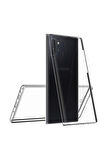 Samsung Galaxy Note 10 Sm-N970F Uyumlu 360° Ön Arka Tam Koruyucu Şeffaf Silikon Full Body Kılıf