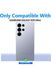 Samsung Galaxy S25 Ultra Sm-S938B Uyumlu 360° Ön Arka Tam Koruyucu Şeffaf Silikon Full Body Kılıf