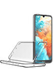 Huawei Y5 2019 Uyumlu 360° Ön Arka Tam Koruyucu Şeffaf Silikon Full Body Kılıf