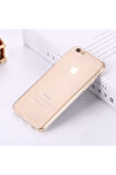 Apple iPhone 6S Plus Uyumlu 360° Ön Arka Tam Koruyucu Şeffaf Silikon Full Body Kılıf