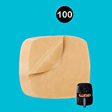 PratikAI 100 Adet Tek Kullanımlık Airfryer Pişirme Kağıdı | Yağ Geçirmez & Yapışmaz