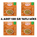 Yayla 4 Adet Tatlı Miks Hazır Salata