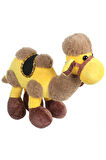 Peluş Deve Sesli Lebbeyk Okuyan Peluş Deve 35x45 Cm Büyük Boy Sesli Oyuncak Deve