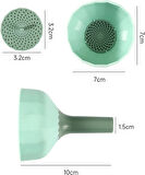 Silikon Süzgeçli Huni - Çok Amaçlı Şişe Kavanoz Hunisi - Sosluk veya Huni Olarak Kullanım