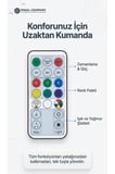 Yağmur Bulutu Nemlendirici Oda Kokusu Difüzörü Bluetooth Hoparlör Led Işıklı Rahatlatıcı Gece Lamba