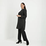 Ekose Desen Tunik Pantolon İkili Takım 2692B
