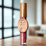 Sudedi Home Mürdüm Rengi Matte Dudak Parlatıcı Lip Gloss