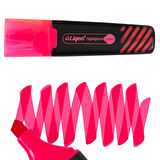 Liqeo Liquid Flat Fosforlu Kalem (H-3128) 12 Adet Pembe