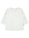 Civil Baby Kız Bebek Penye Sweatshirt 6-18 Ay Beyaz