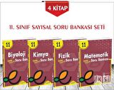 11.Sınıf Sayısal Soru Bankası Seti 4 Kitap  Endemik Yayınları