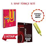 5.Sınıf Türkçe Seti 2 Kitap Çanta Yayınları
