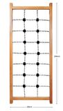 Achill İpli Tırmanma Merdiveni - Örgülü Tırmanma Merdiveni - 190cm x 80cm